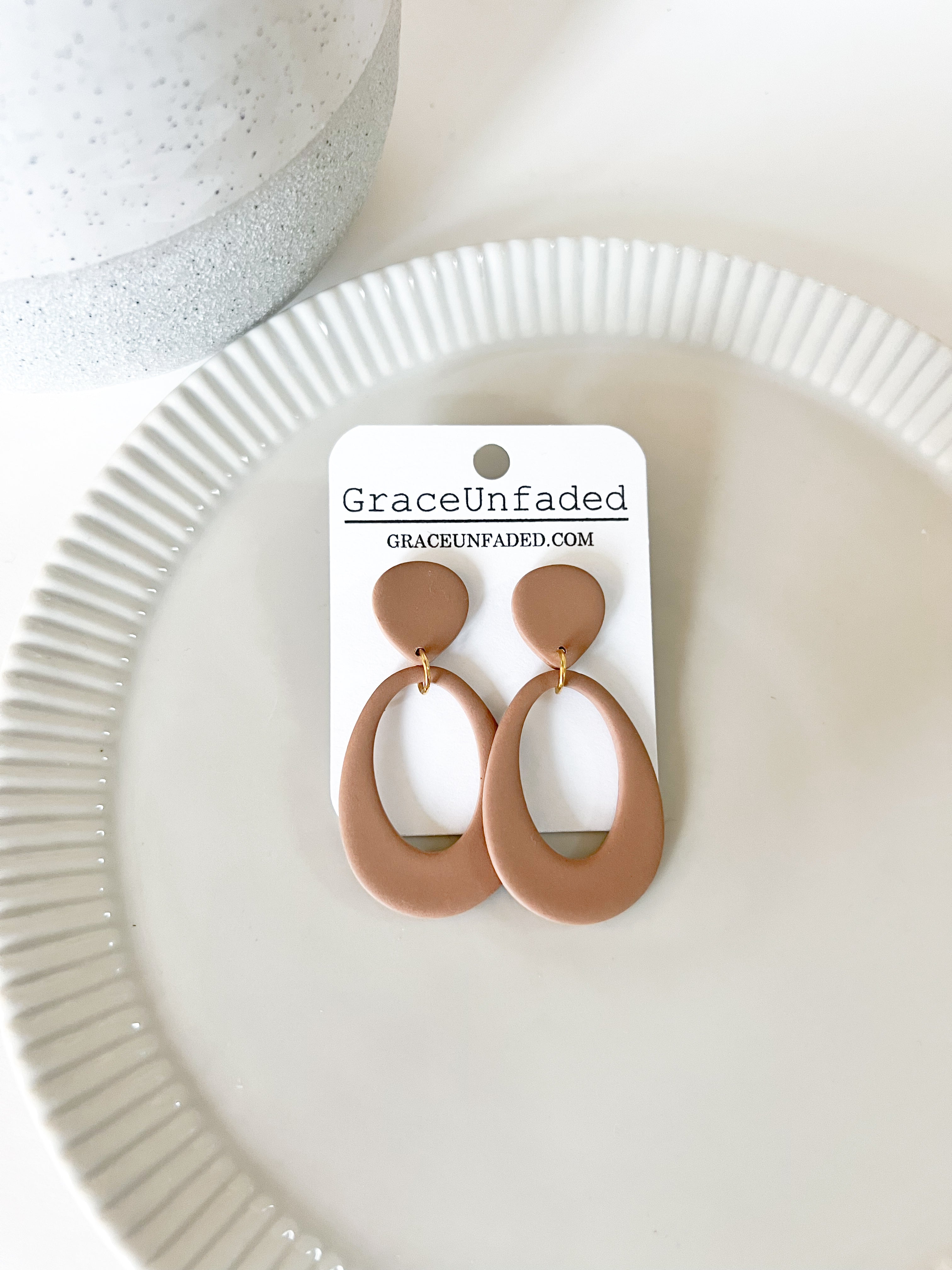 Large Neutral Earrings (Multiple Colors)