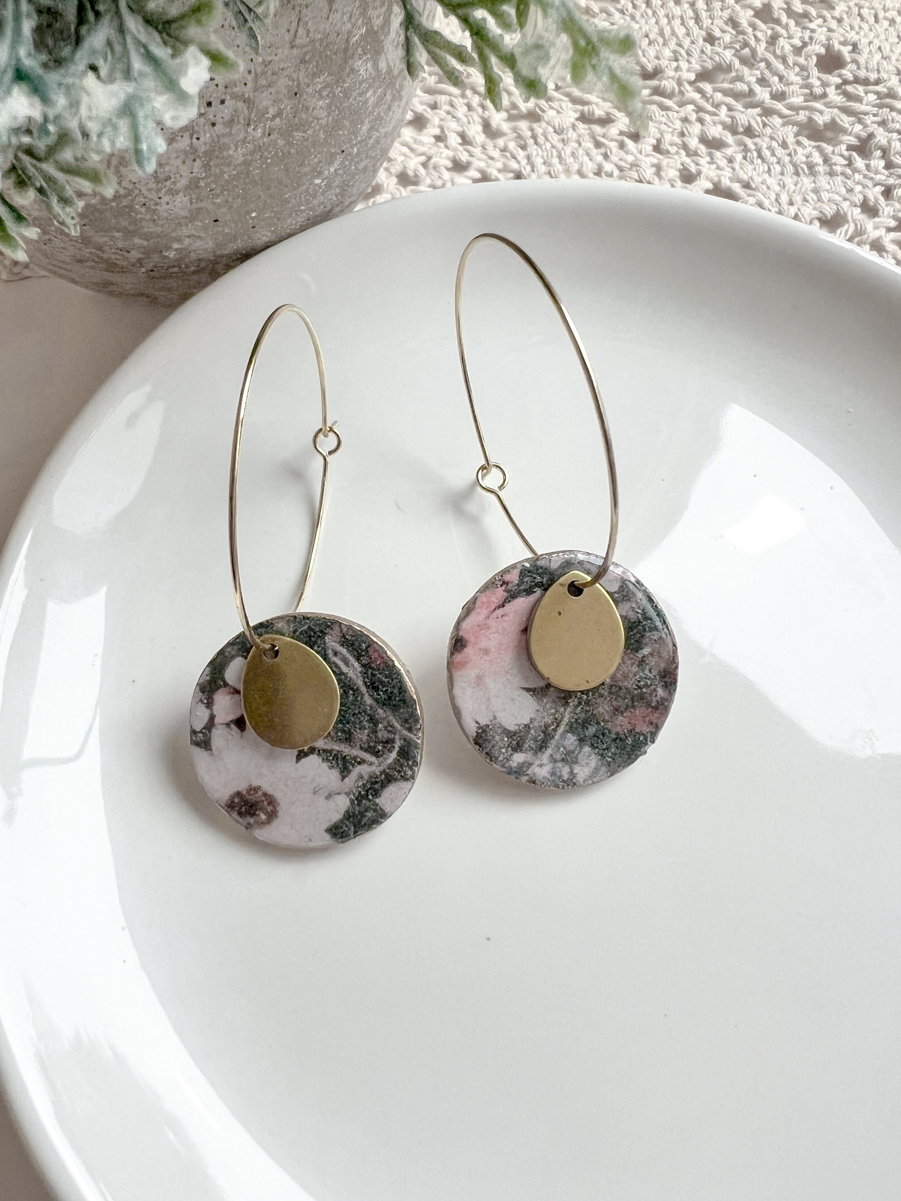 Vintage Print 35MM Hoop