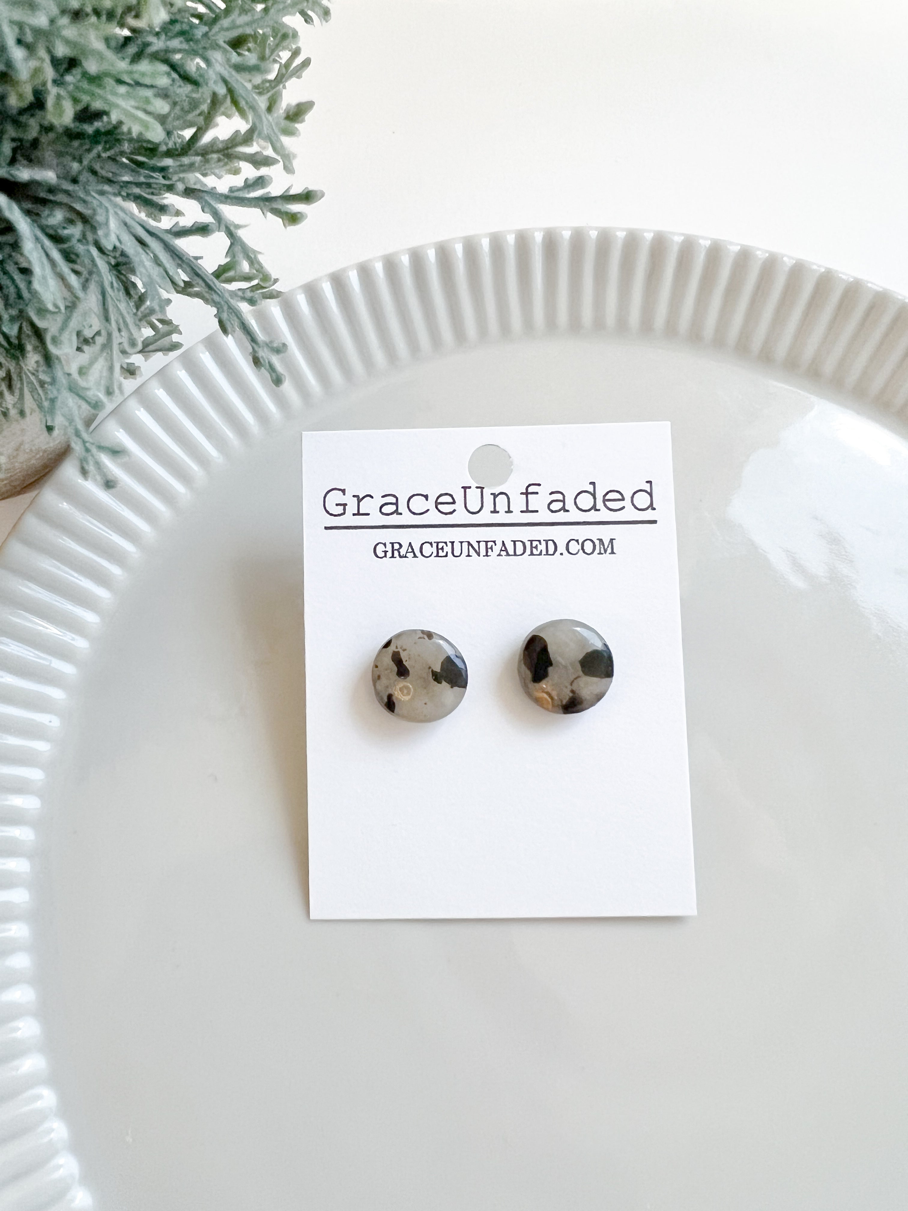 Dalmatian Resin Stud