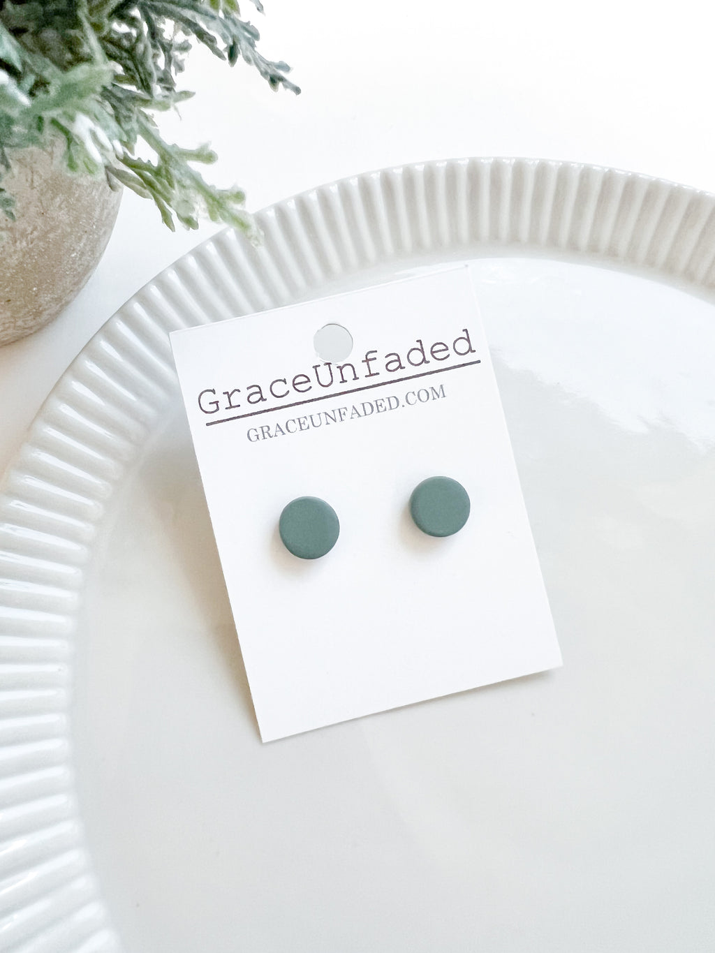 Sage 10mm Stud