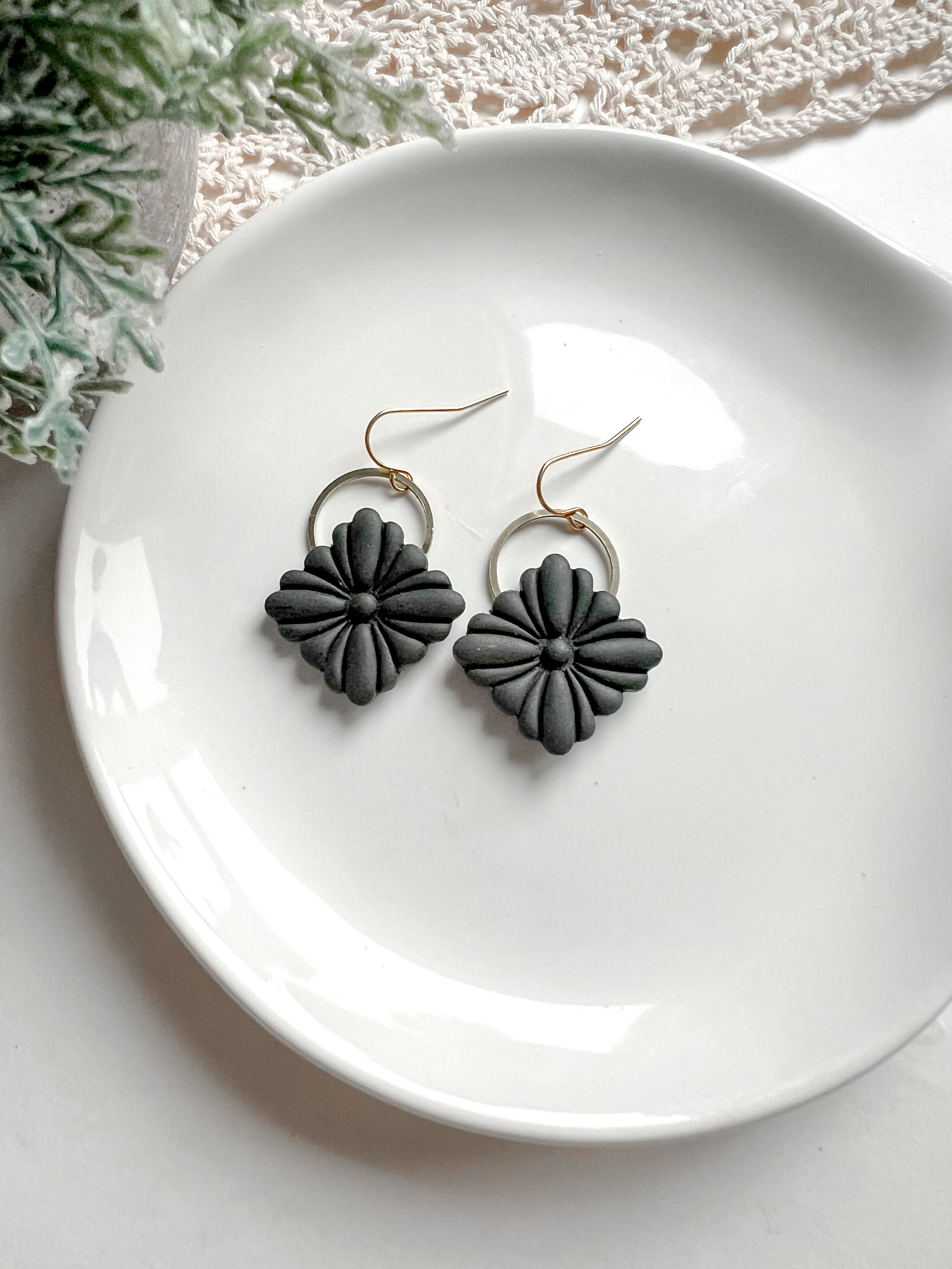 Clay Brass Drop (Multiple Colors)