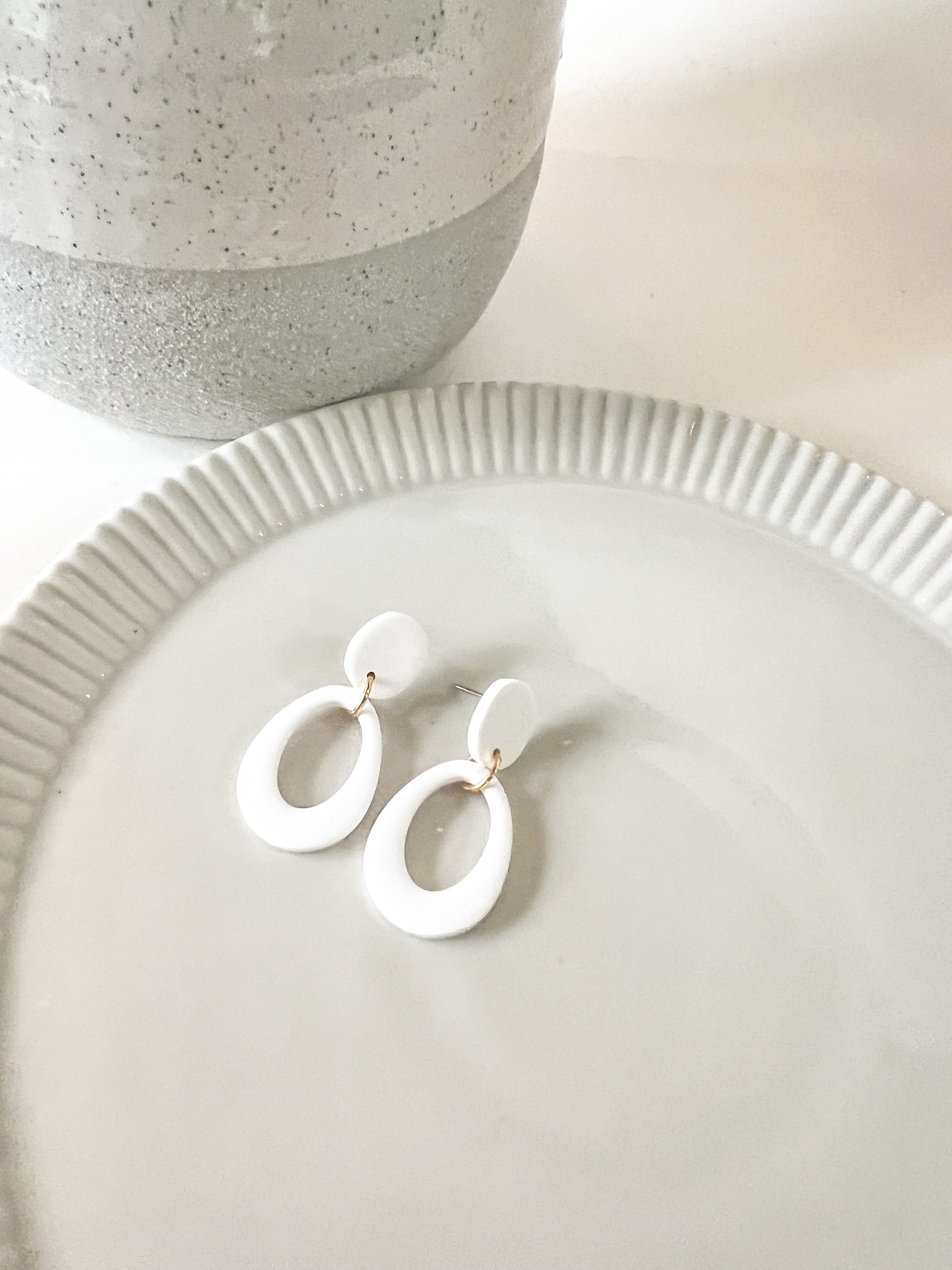 Small Neutral Earrings (Multiple Colors)