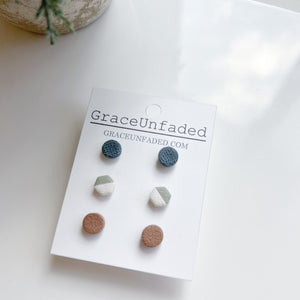 Winter Neutral Studs