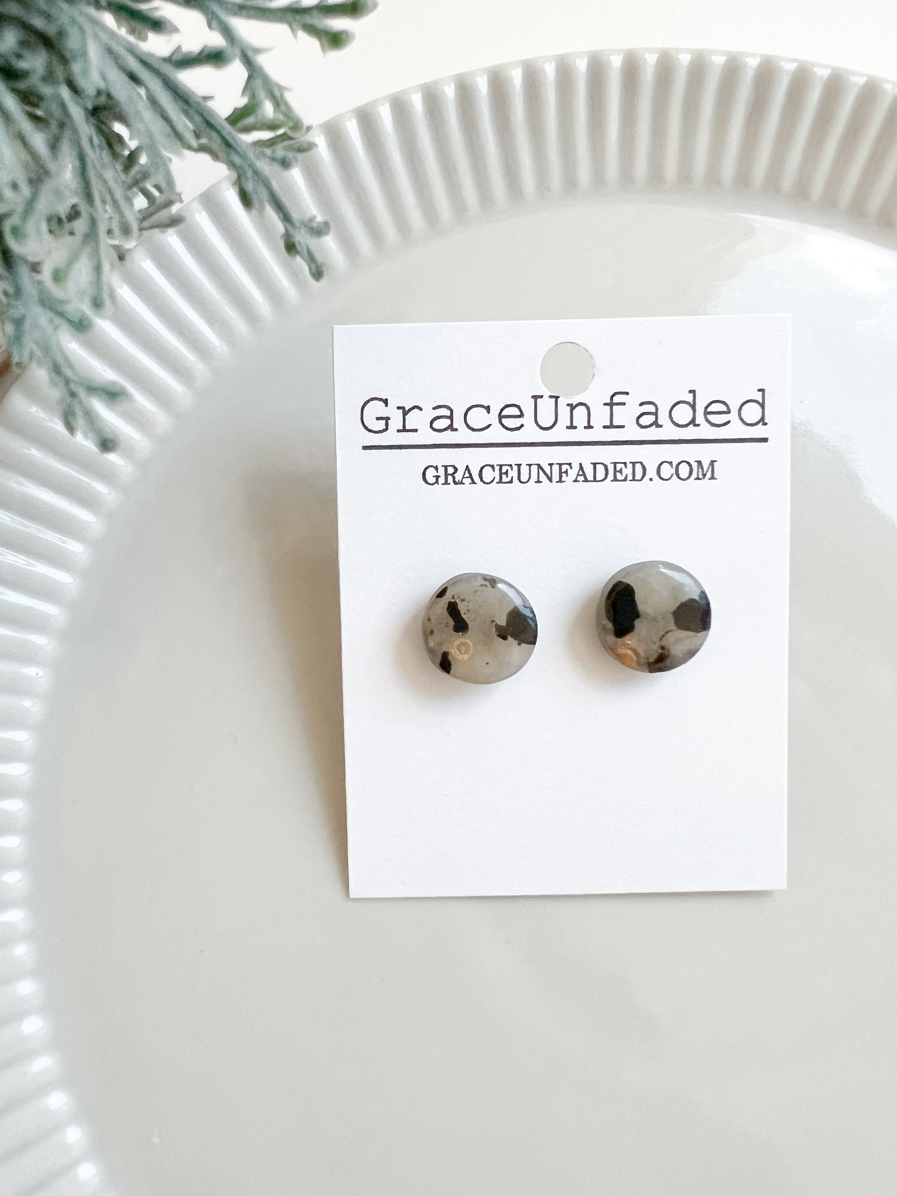 Dalmatian Resin Stud