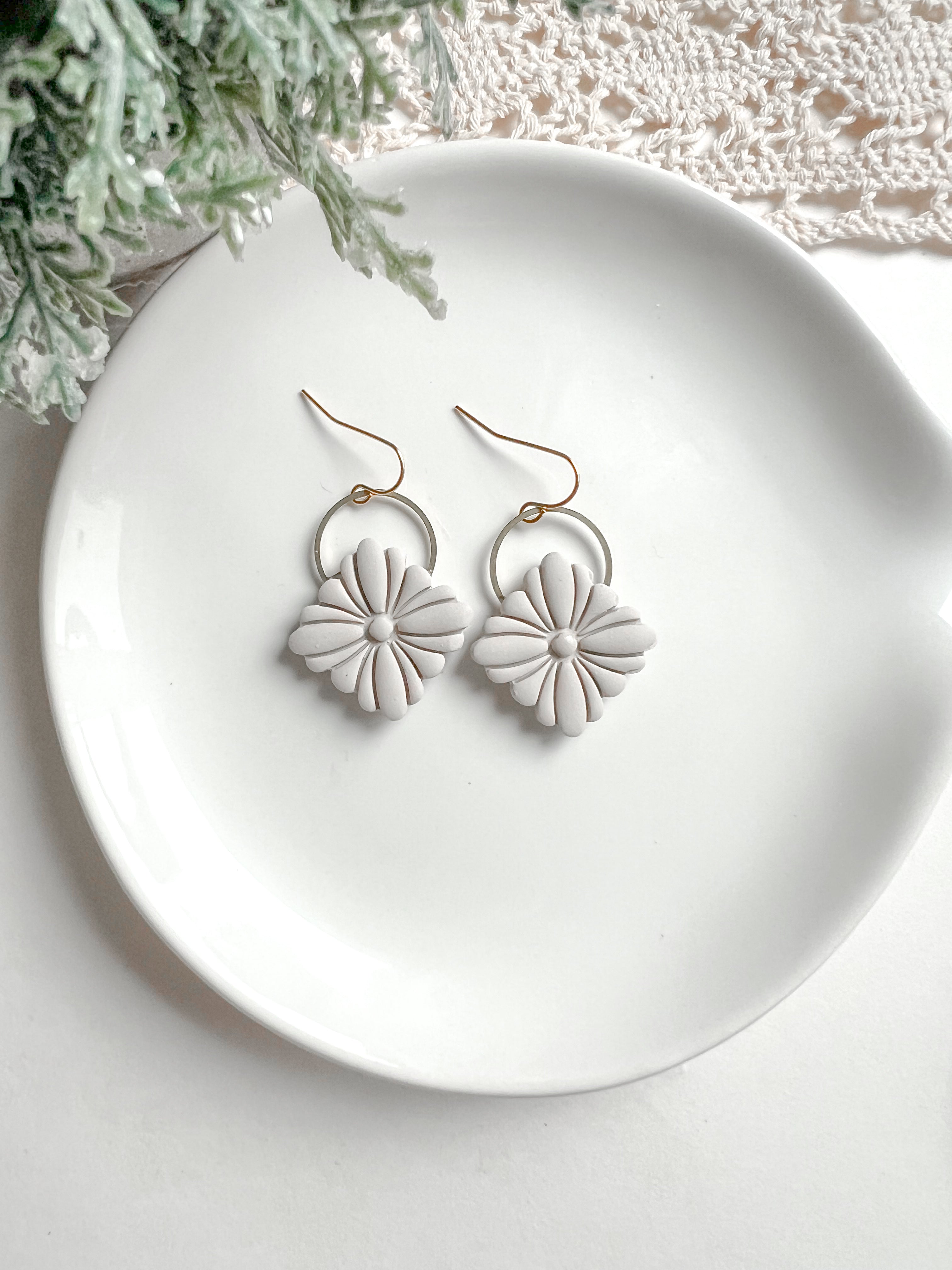 Clay Brass Drop (Multiple Colors)