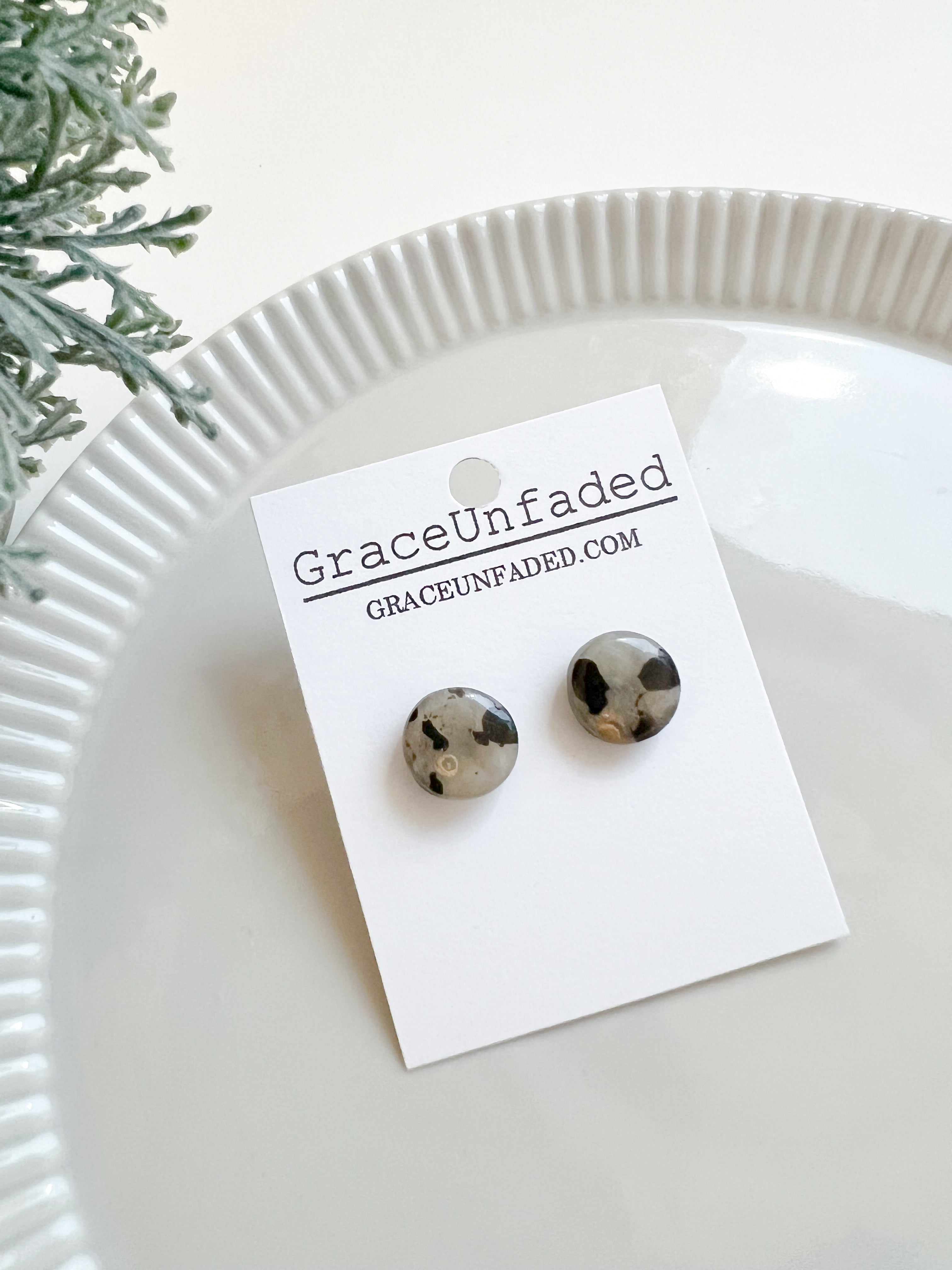 Dalmatian Resin Stud