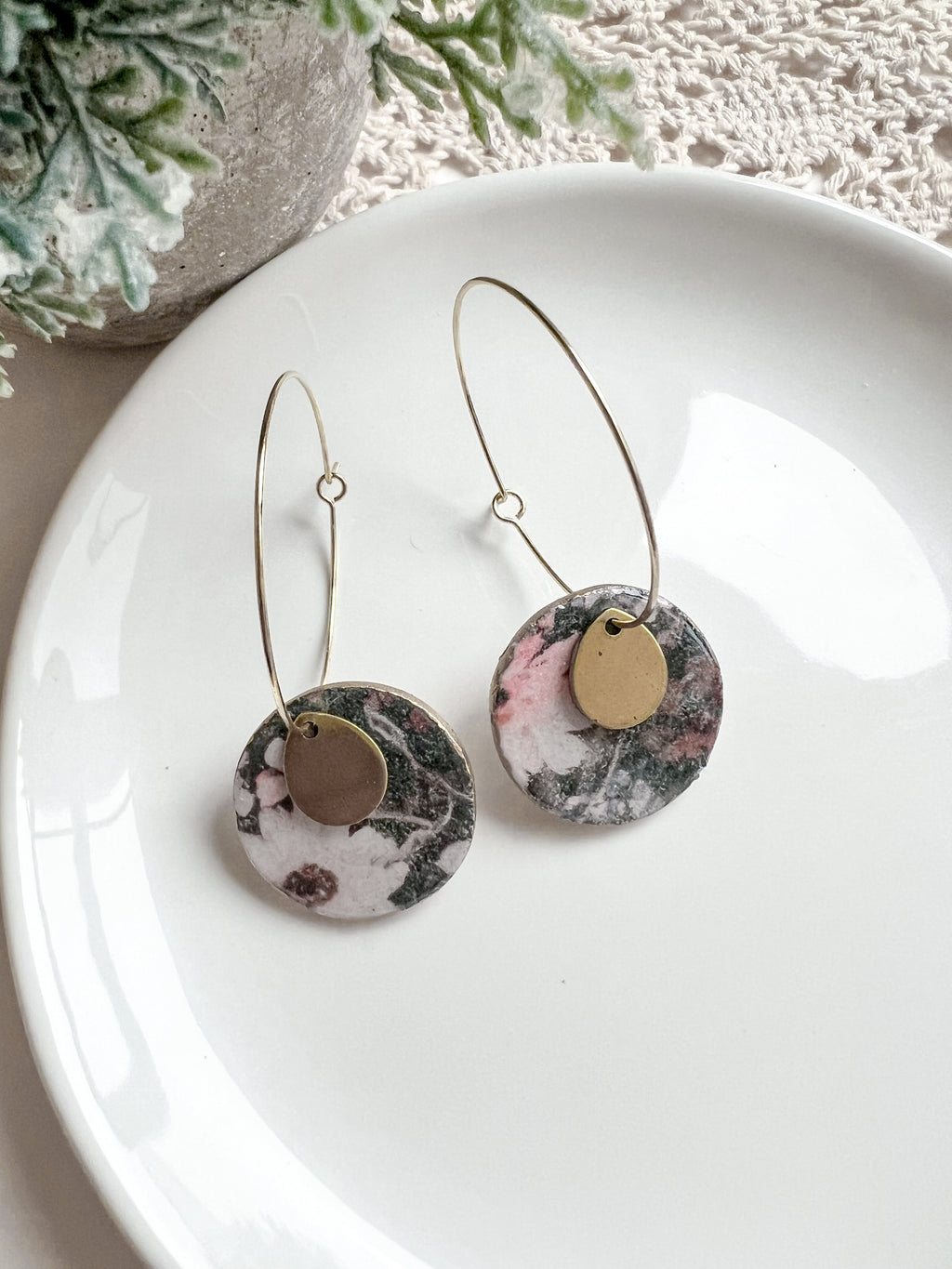 Vintage Print 35MM Hoop