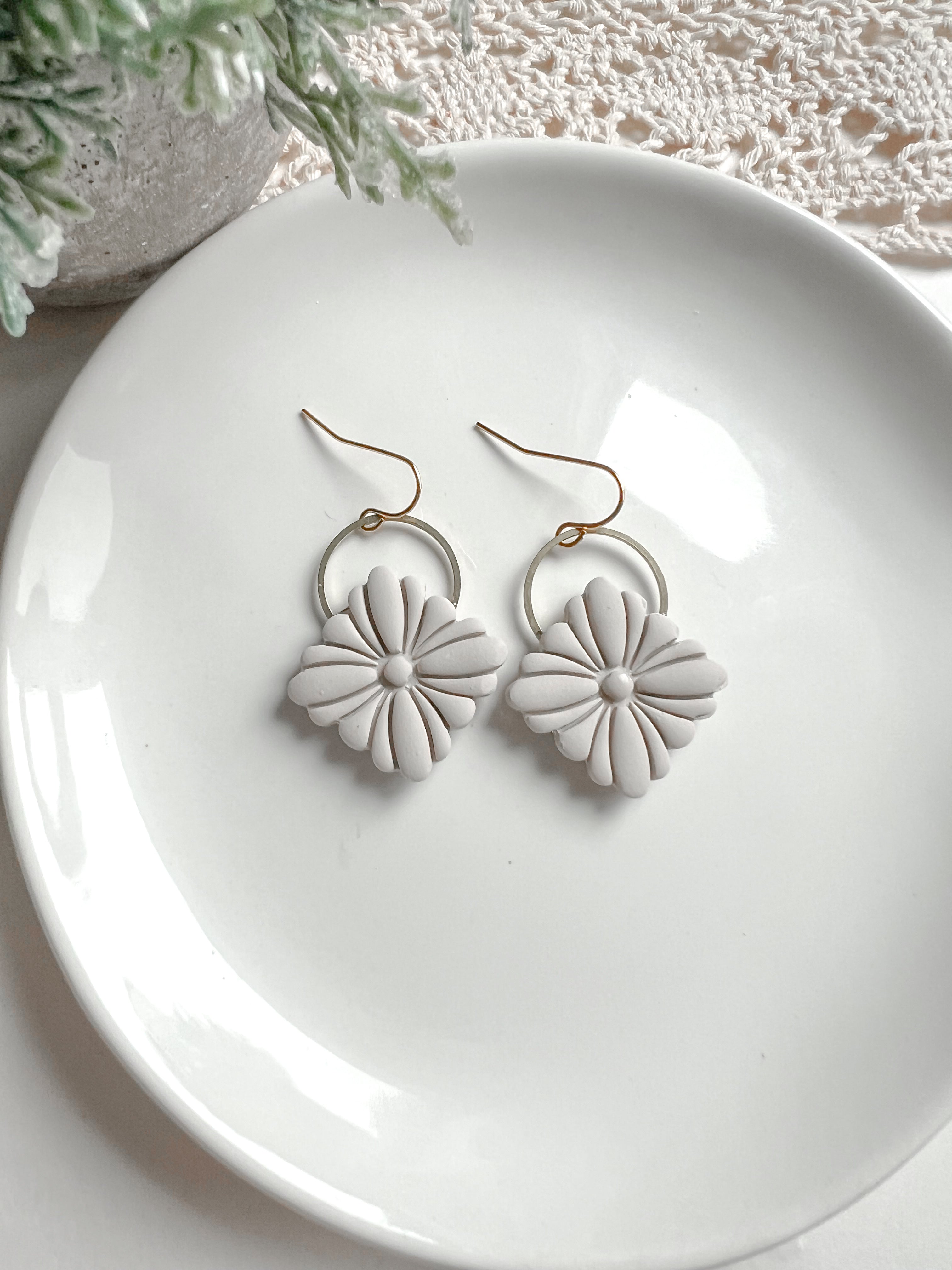 Clay Brass Drop (Multiple Colors)