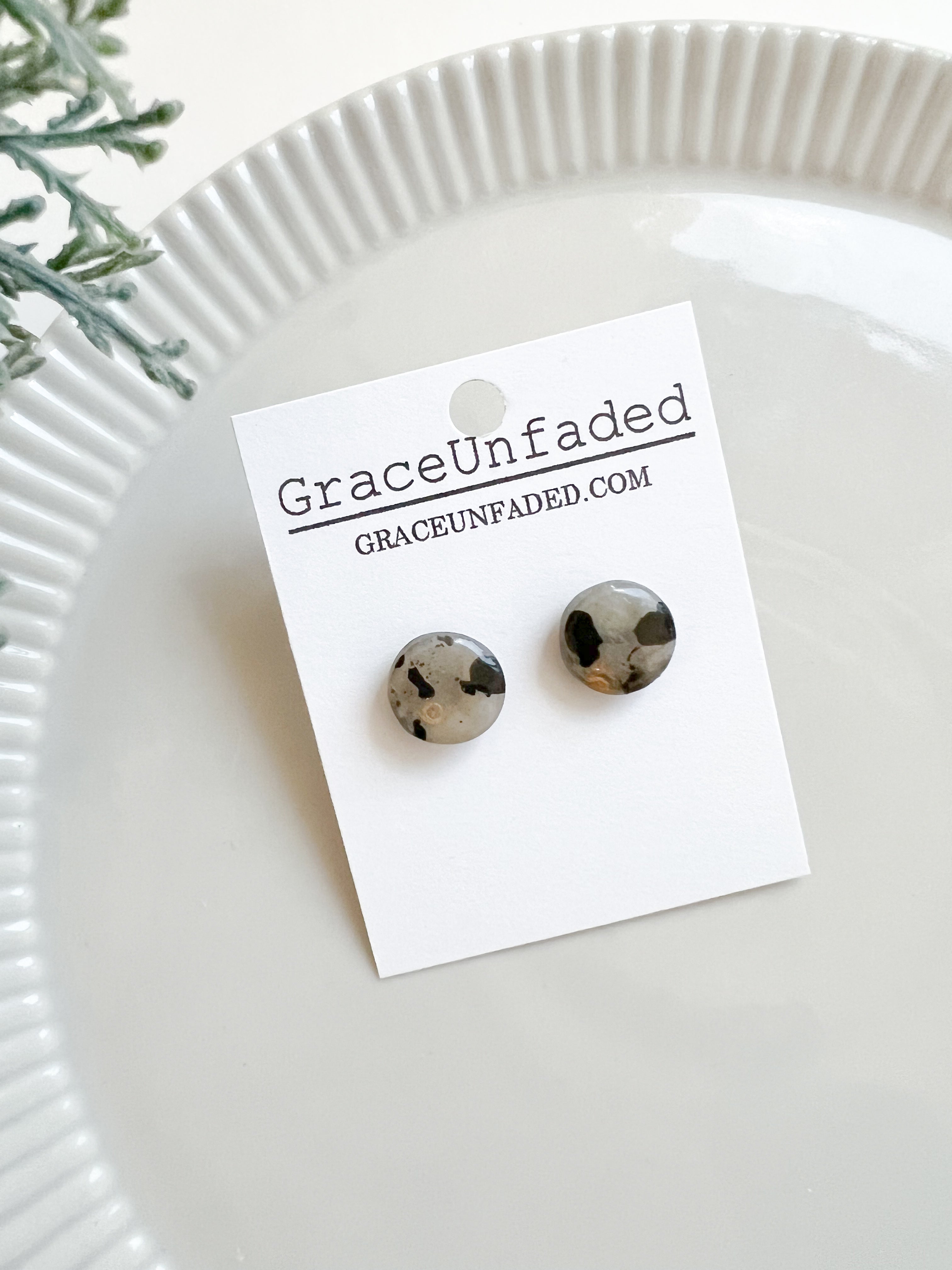 Dalmatian Resin Stud
