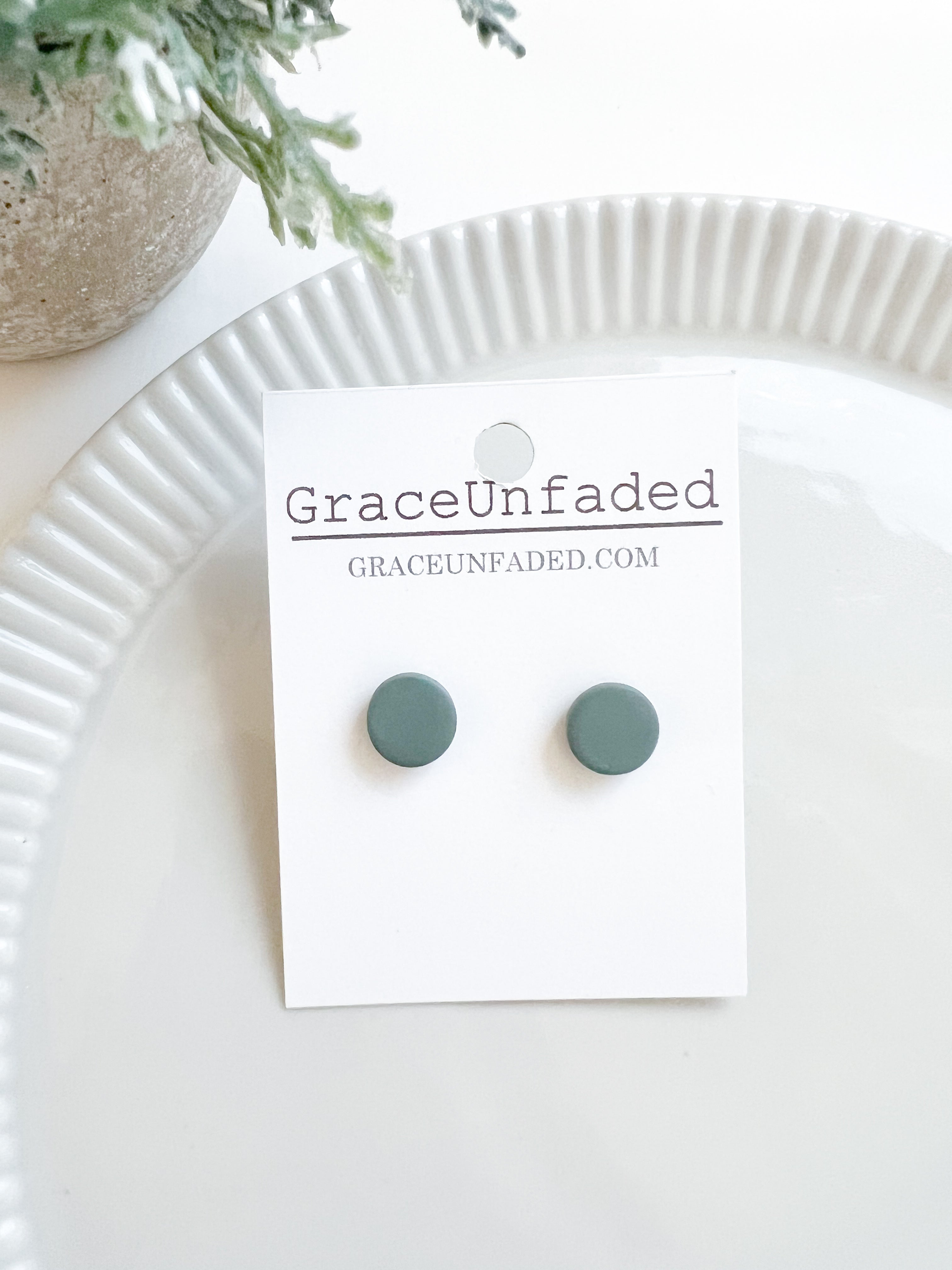 Sage 10mm Stud