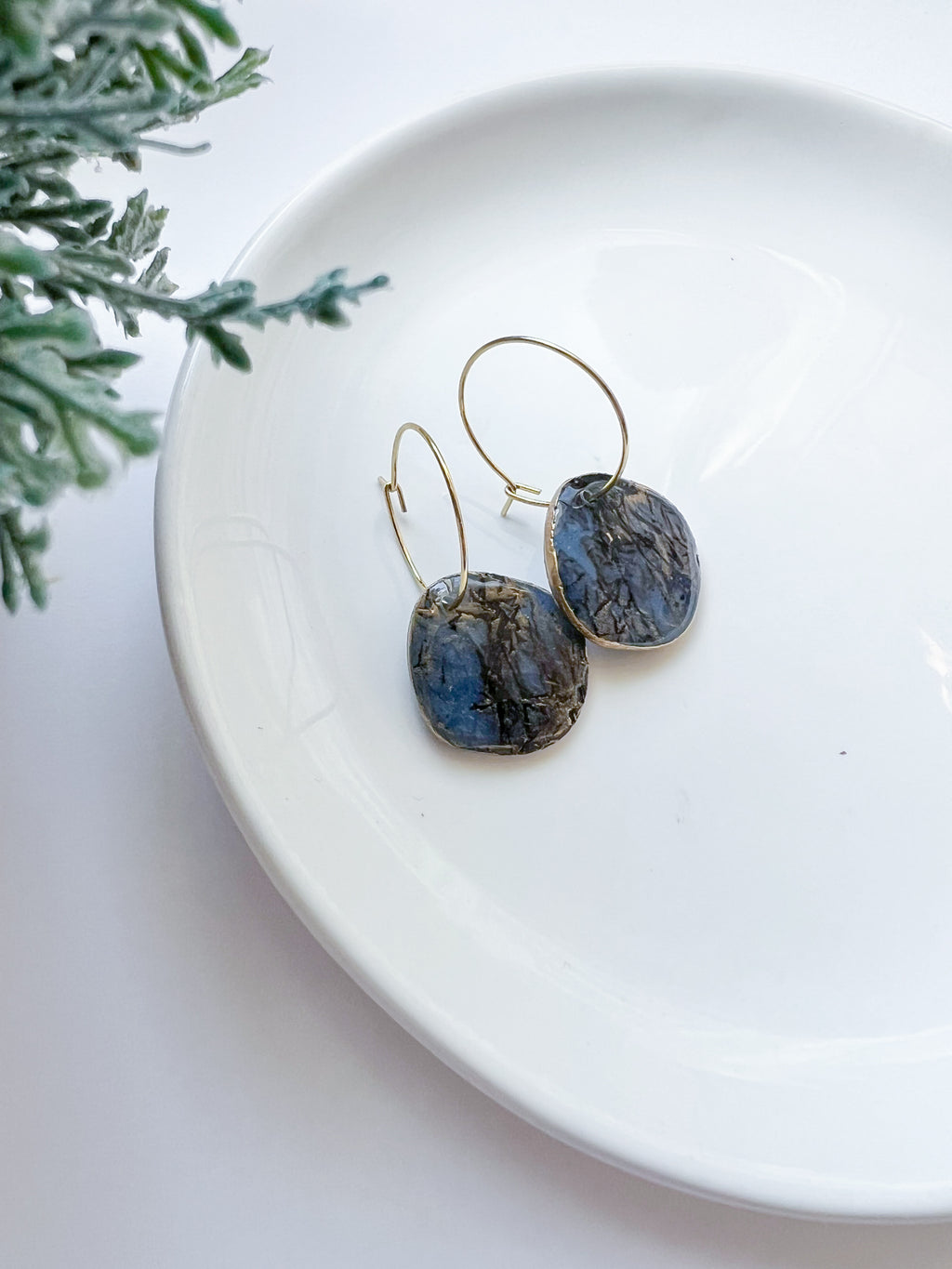 Cracked Stone Collection -  Hoop