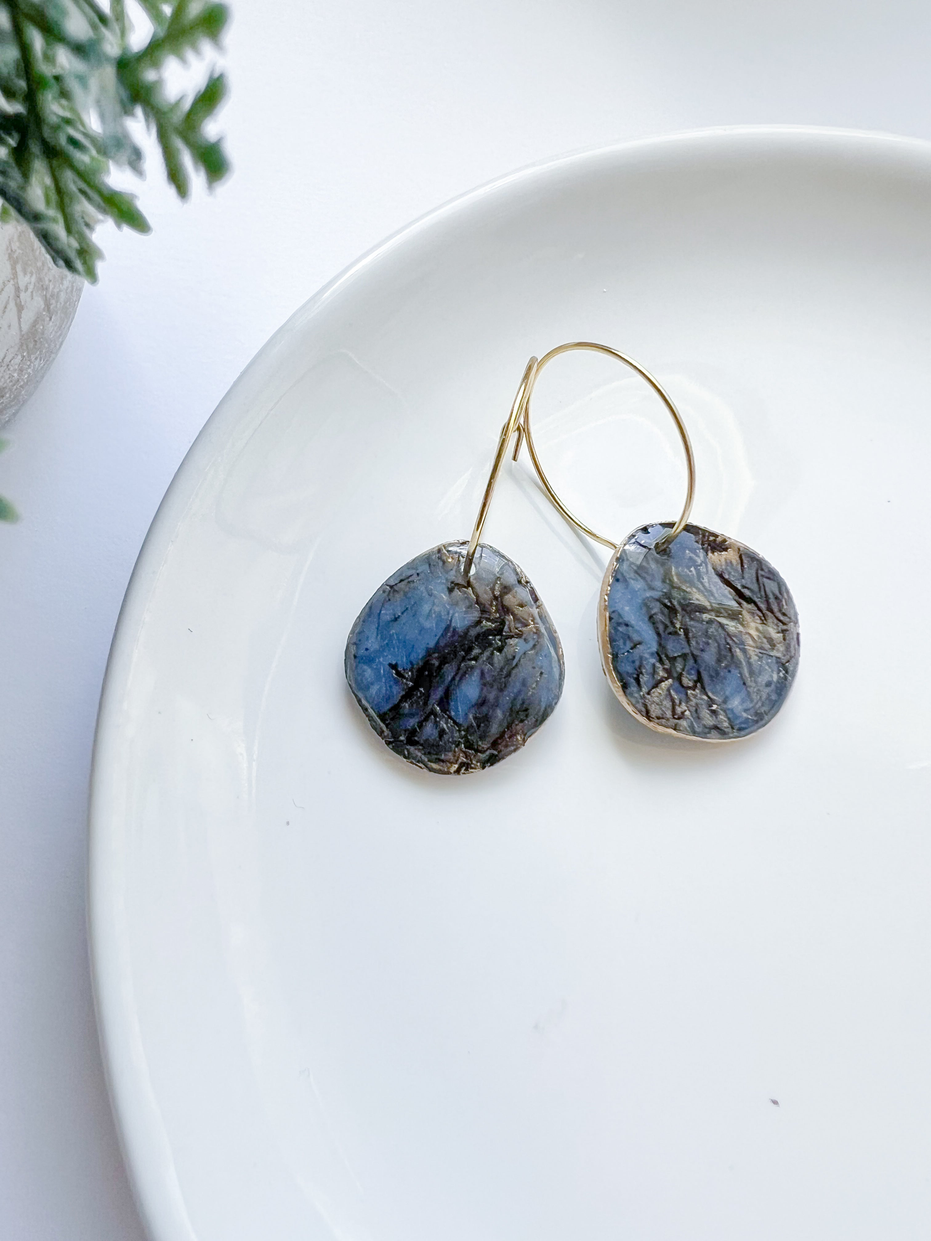 Cracked Stone Collection -  Hoop