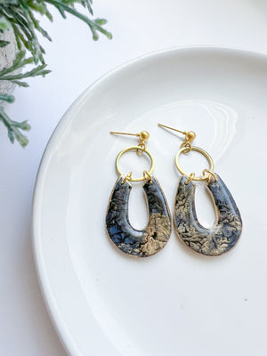 Cracked Stone Collection -  Brass Drop