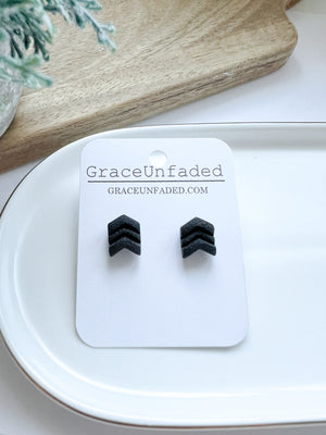 Mini Chevron Stud ~ 4 colors