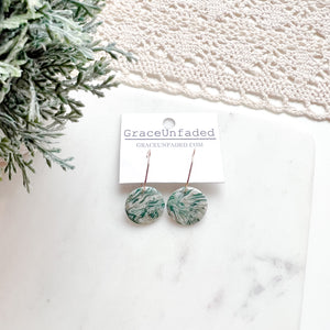 Resin Marbled Hoops