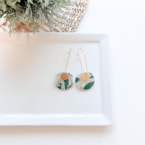 Resin Marbled Hoops